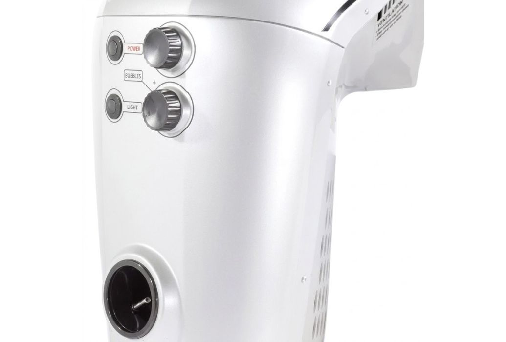 Aqua Jet 100 Jetstream ingezoomd op knopjes