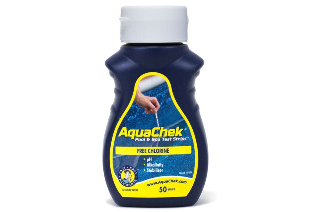 AquaChek Yellow 4 in 1 teststrips