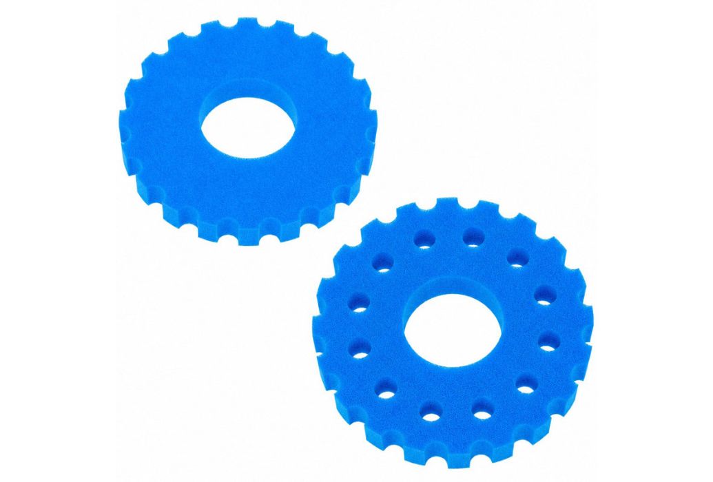 AquaForte filterschuim blauw voor GPF-2500