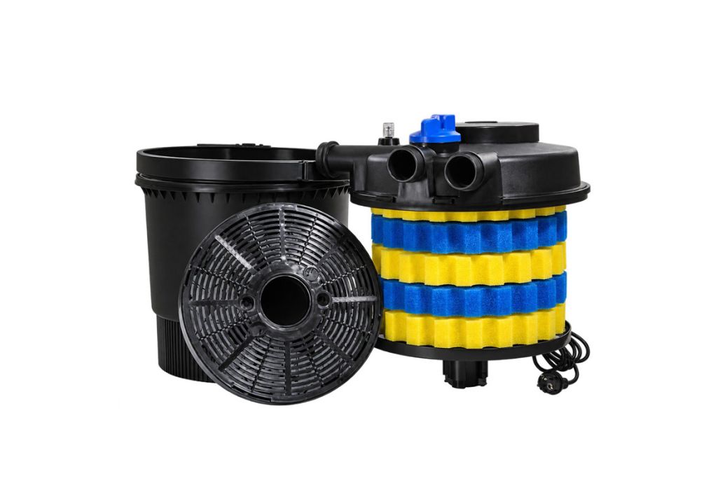 AquaForte GPF-20000 drukfilter binnenkant filter