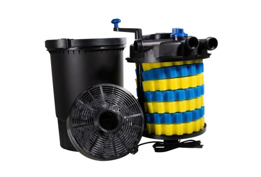 AquaForte GPF-30000 drukfilter binnenkant filter