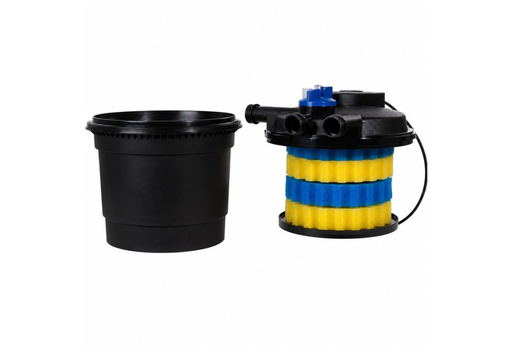AquaForte GPF-5000 drukfilter binnenkant filter