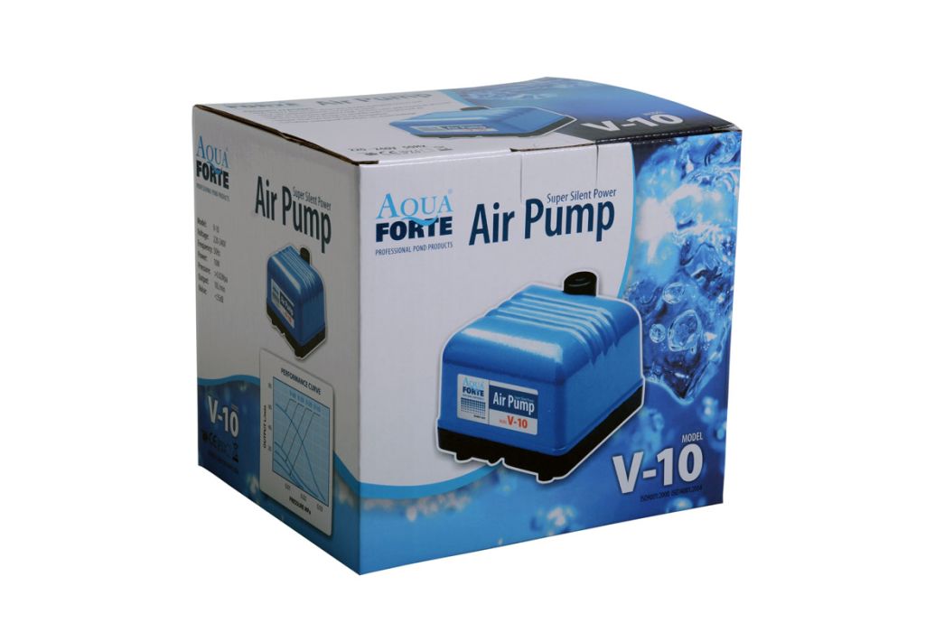  AquaForte Hi-Flow V-10 luchtpomp doos