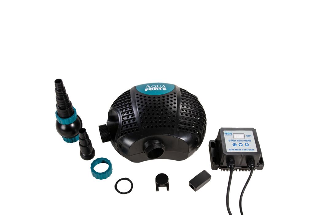AquaForte O-PLUS Vario S vijverpomp 10.000 met accessoires 