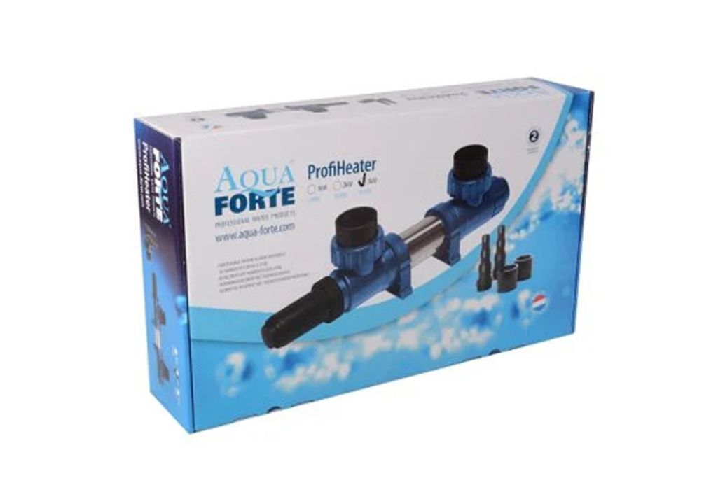 AquaForte Profi heater RVS 3KW verpakking