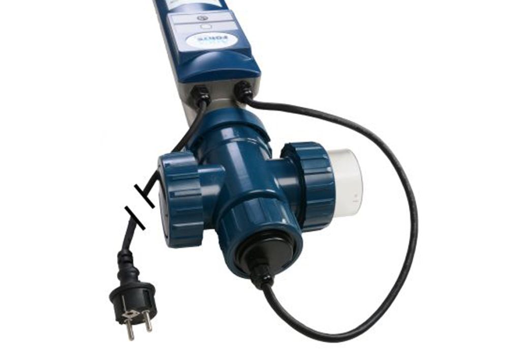 AquaForte Signal UV-C lamp 75 Watt kabel close up