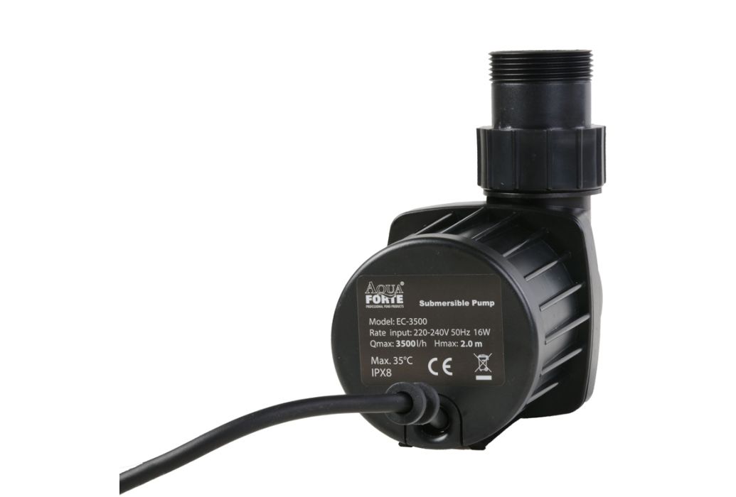 AquaForte vijverpomp EC-10000 pomp achterkant