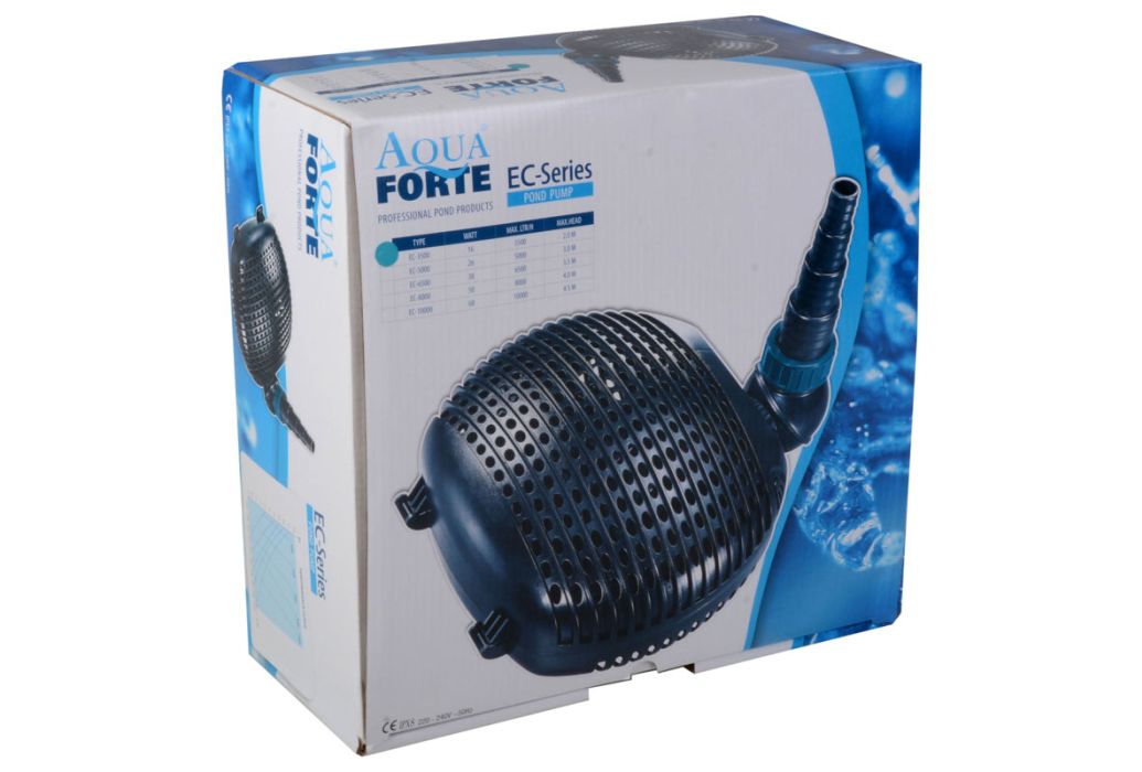 AquaForte vijverpomp EC-6500 verpakking