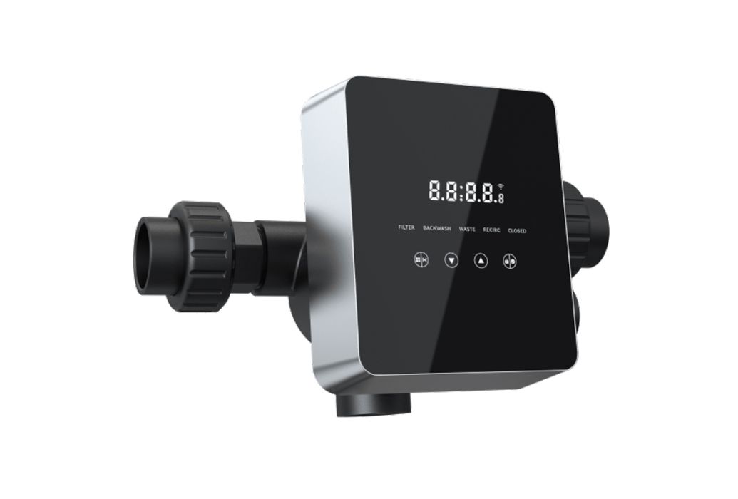 Aquagem iWash automatische terugspoelklep zijkant voorkant