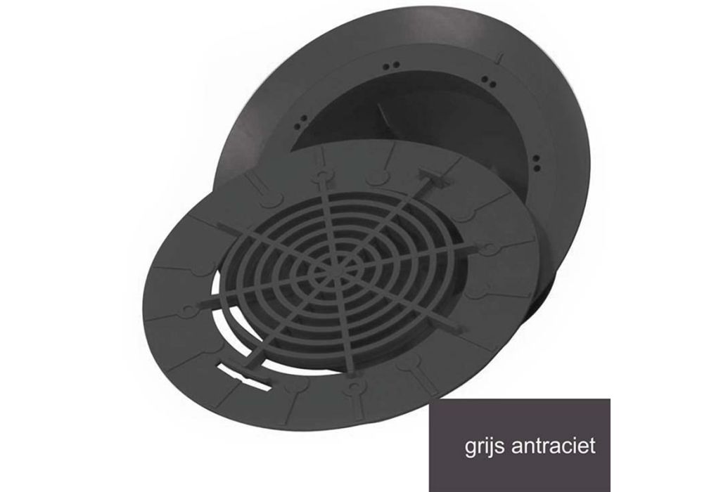 BWT bodemput | antraciet grijs