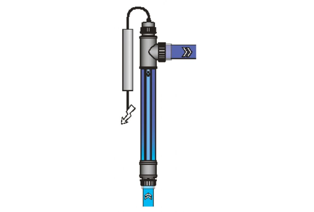 AquaSphere Signal UV-C lamp zoutwater 40 Watt stroomschema