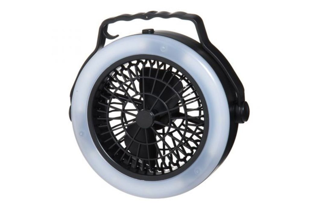Atom kampeerlamp met ventilator