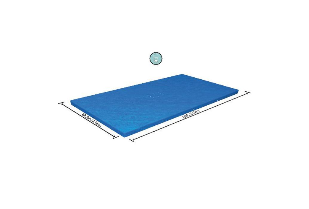 Bestway afdekzeil 300 x 201 cm afmetingen