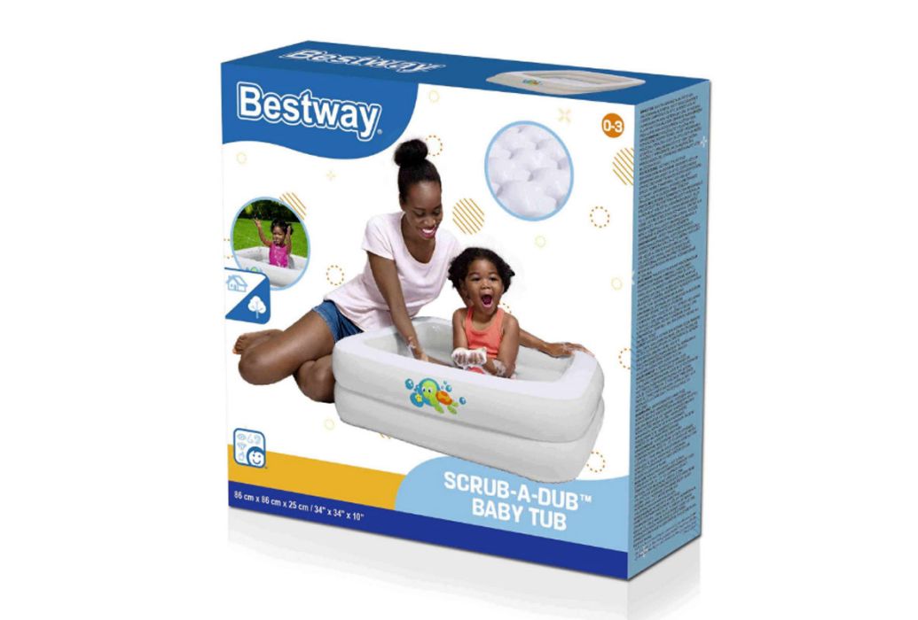 Bestway babybad scrub-a-dub doos