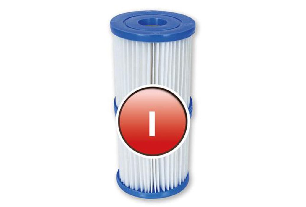 Bestway cartridgefilter type I met typenummer