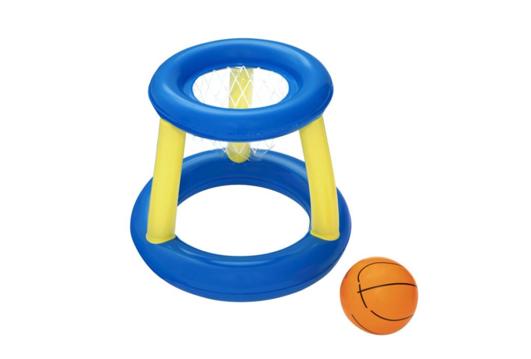 Bestway drijvend basketbalnet bovenaf