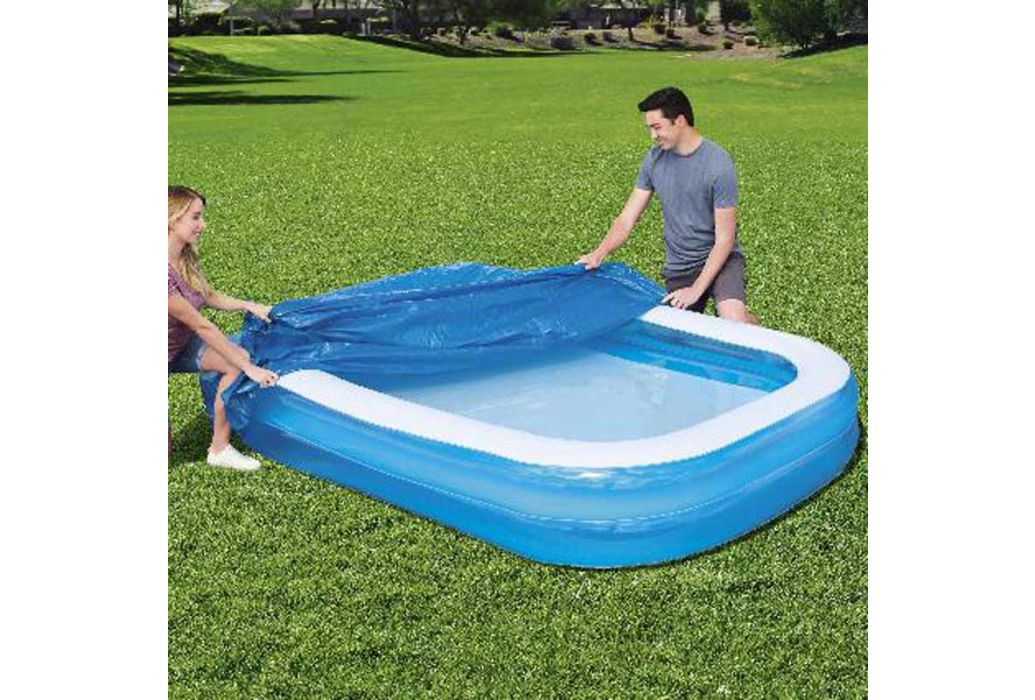 Bestway familiezwembad afdekzeil 262 x 175 buiten 