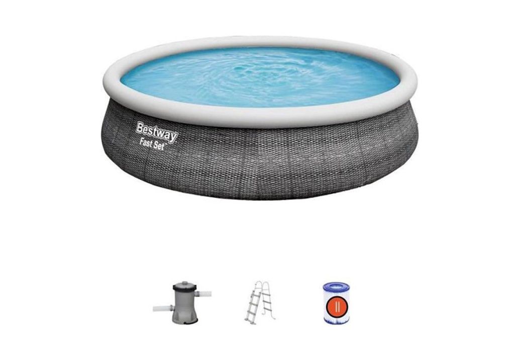 Bestway Fast Set Rotan zwembad Ø 457 x 107 cm Accesoires