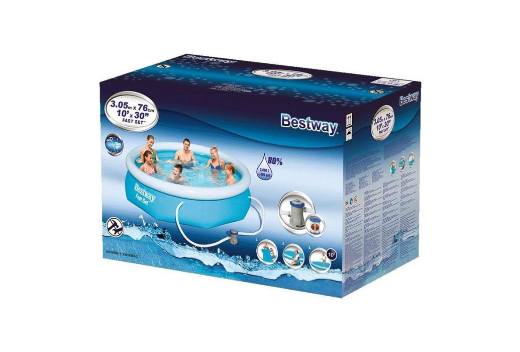 Bestway Fast Set zwembad 305 x 76 cm verpakking