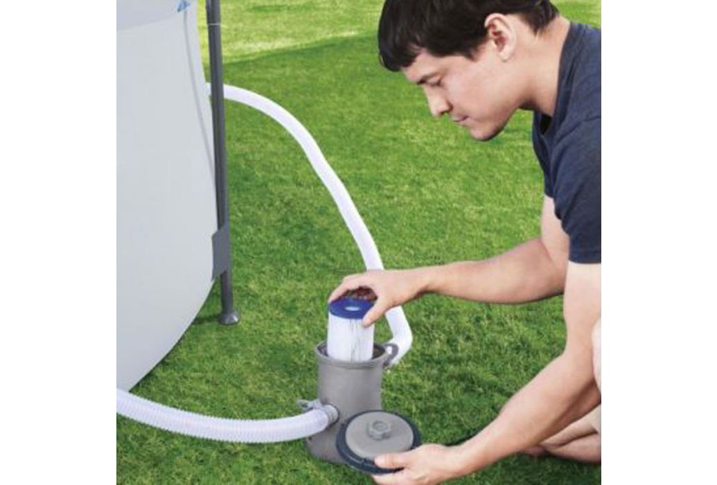 Bestway filterpomp 1,2 m³/u filter