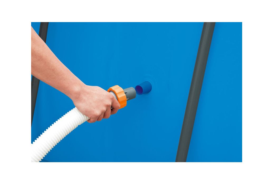 Bestway Flowclear zandfilter 9,8 m³/u zwembad aansluiting