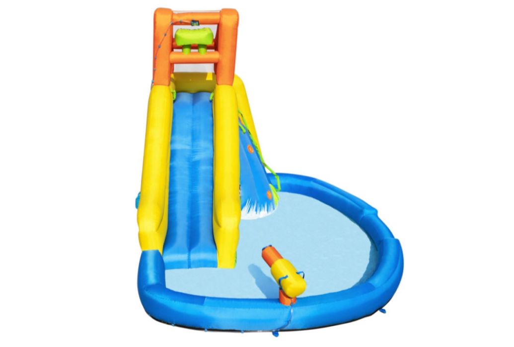 Bestway H2OGO! Mount Splashmore opblaasbaar waterpark voorkant