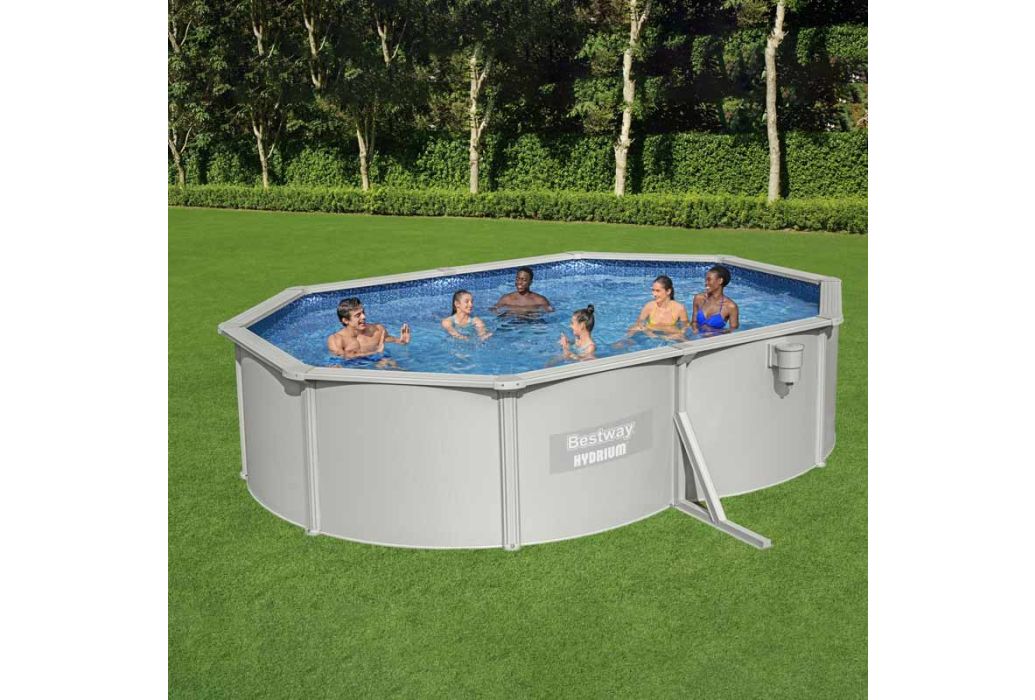 Bestway Hydrium metalen zwembad 500 x 360 x 120 cm