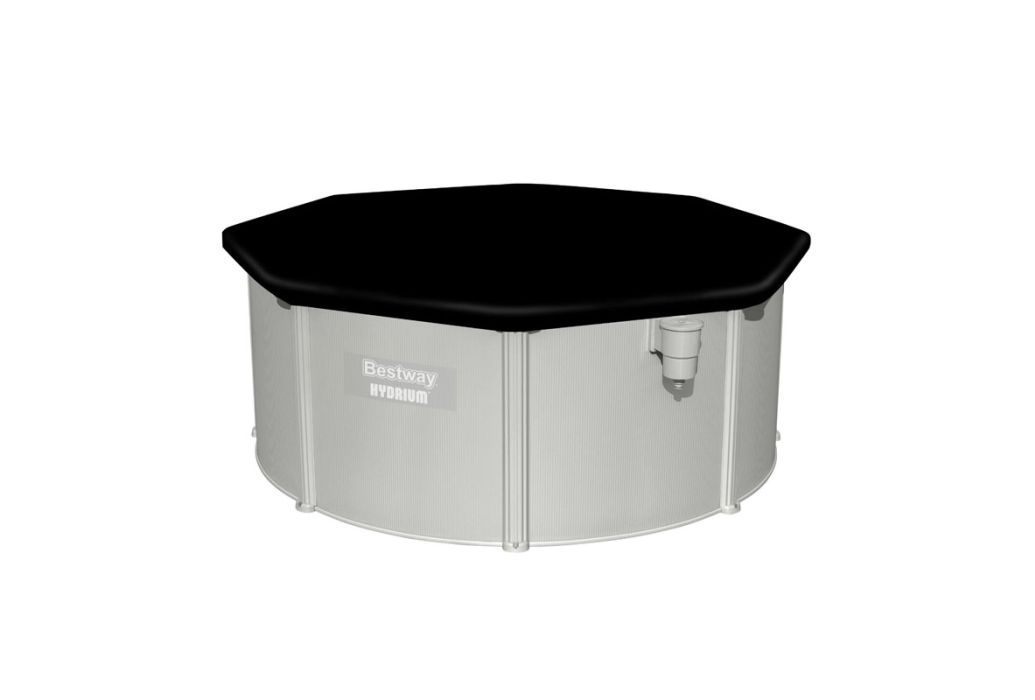 Bestway Hydrium metalen zwembad Ø 300 x 120 cm afdekzeil