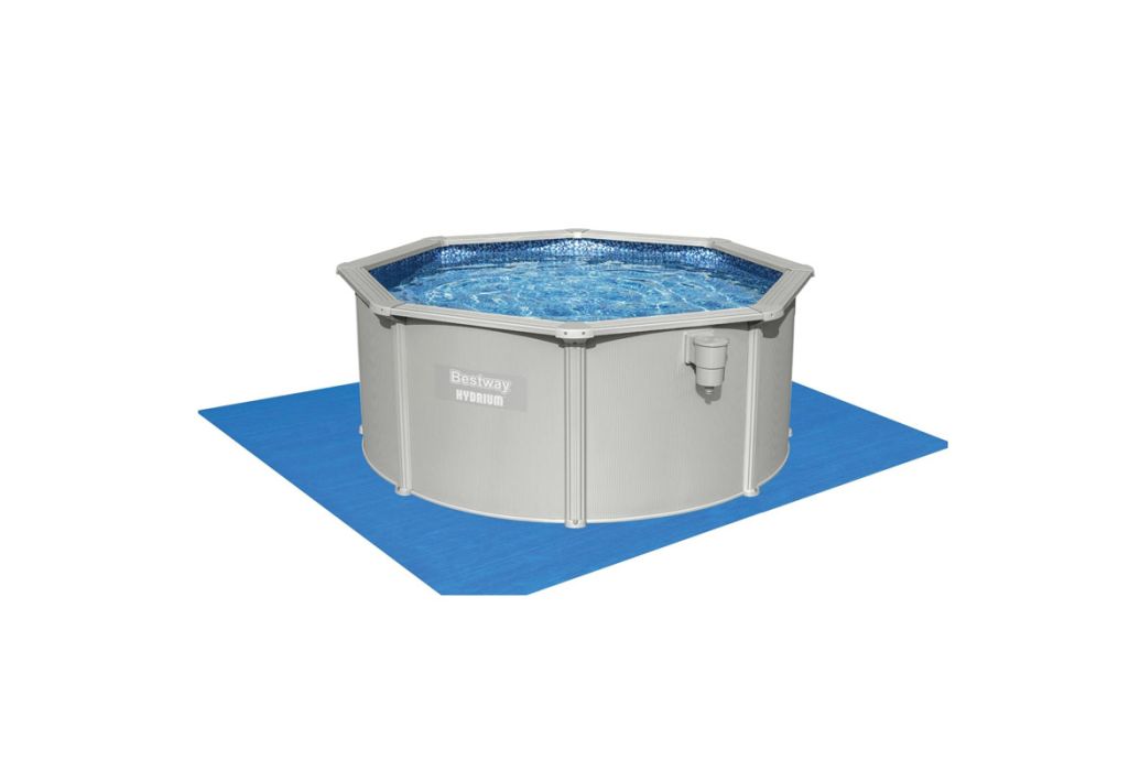 Bestway Hydrium metalen zwembad Ø 300 x 120 cm grondzeil