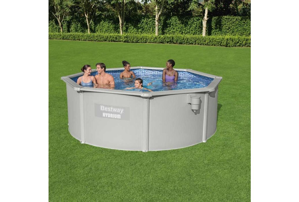 Bestway Hydrium metalen zwembad Ø 360 x 120 cm
