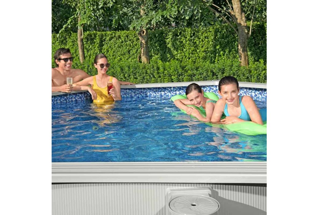 Bestway Hydrium metalen zwembad Ø 360 x 120 cm