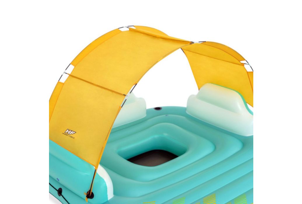 Bestway Hydro Force Sunny Lounge eiland schaduwdoek