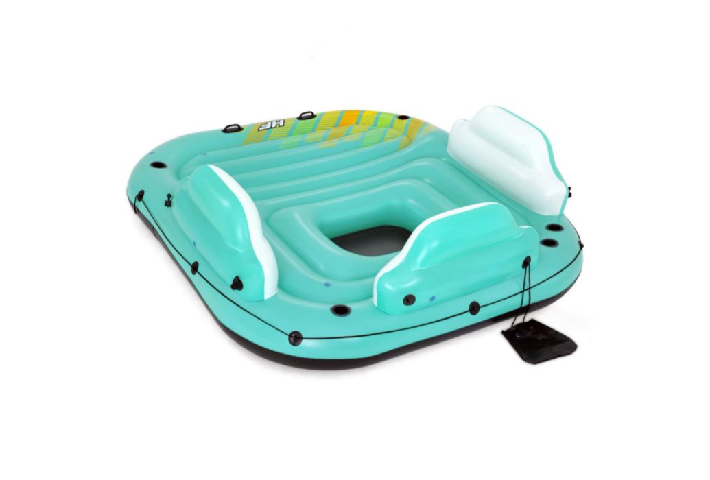 Bestway Hydro Force Sunny Lounge eiland zonder schaduwdoek achterkant