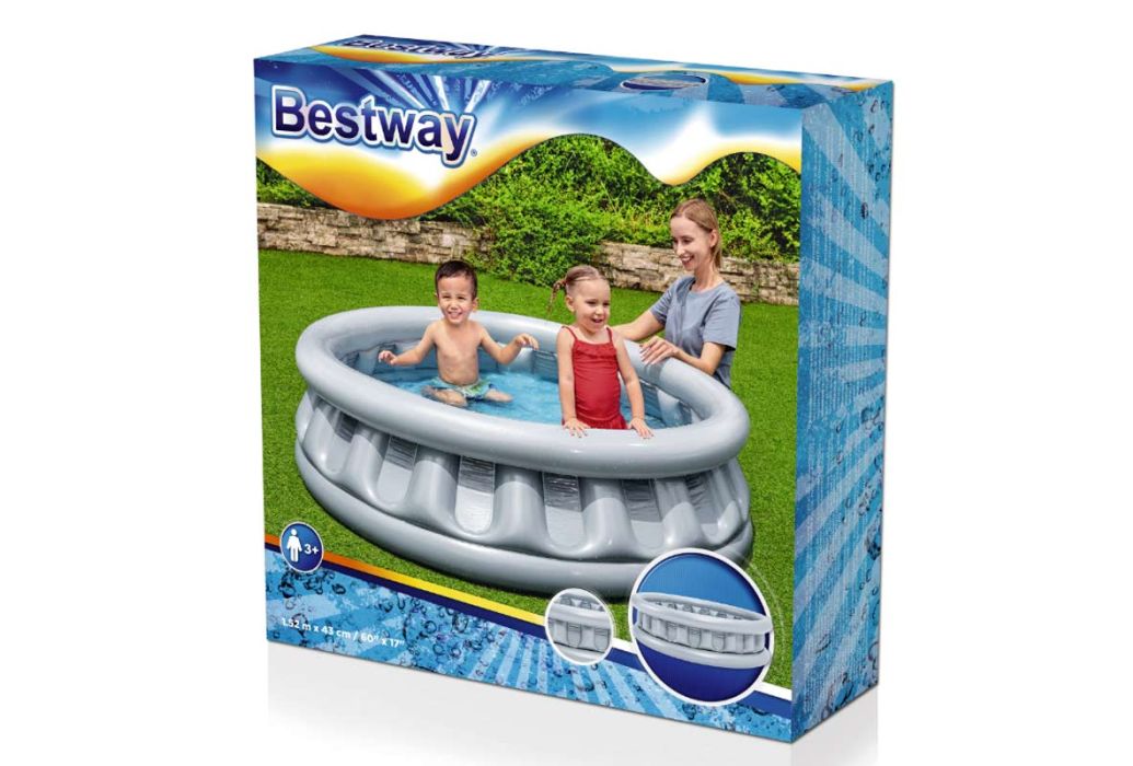 Bestway kinderbad space ship doos