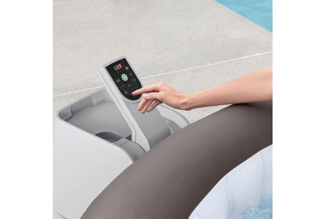 Bestway Lay-Z-Spa Dominica Smart Hydrojet opblaasbare spa besturen