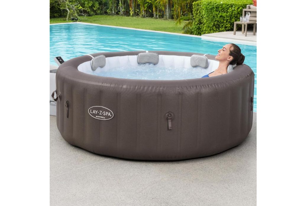 Bestway Lay-Z-Spa Dominica Smart Hydrojet opblaasbare spa genieten