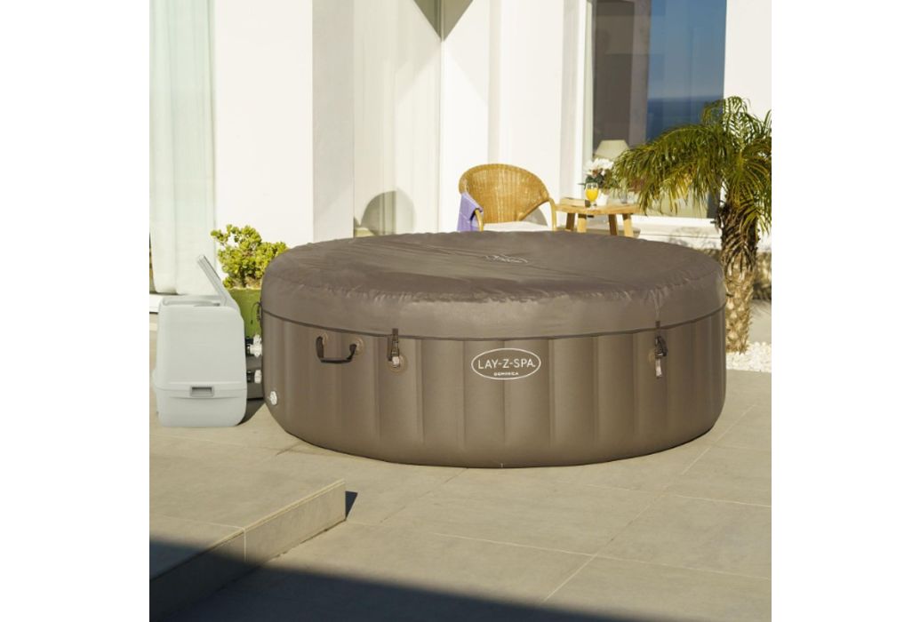 Bestway Lay-Z-Spa Dominica Smart Hydrojet opblaasbare spa dicht