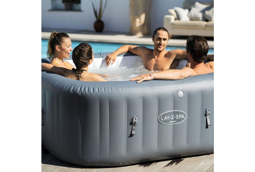 Bestway Lay-Z-spa Hawaii hydrojet pro 4 mensen