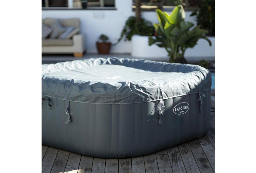 Bestway Lay-Z-spa Hawaii hydrojet pro cover buiten