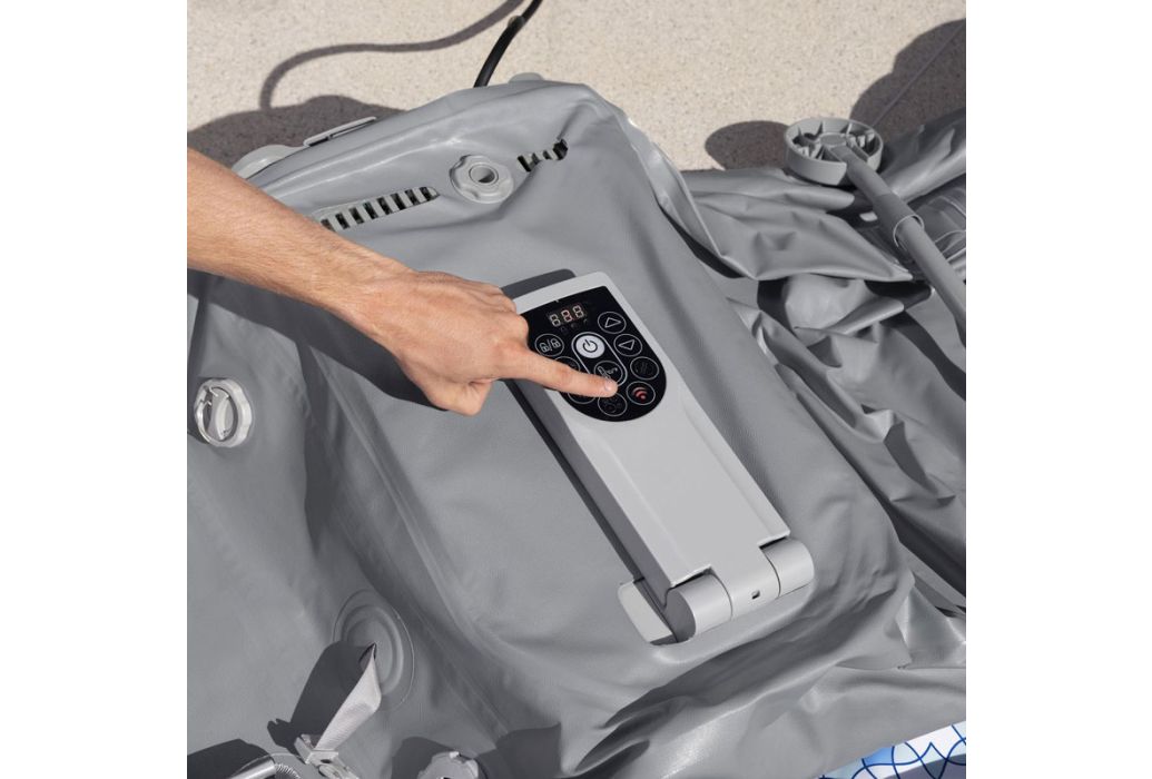 Bestway Lay-Z-Spa Hawaii Smart opblaasbare spa inklapbaar display