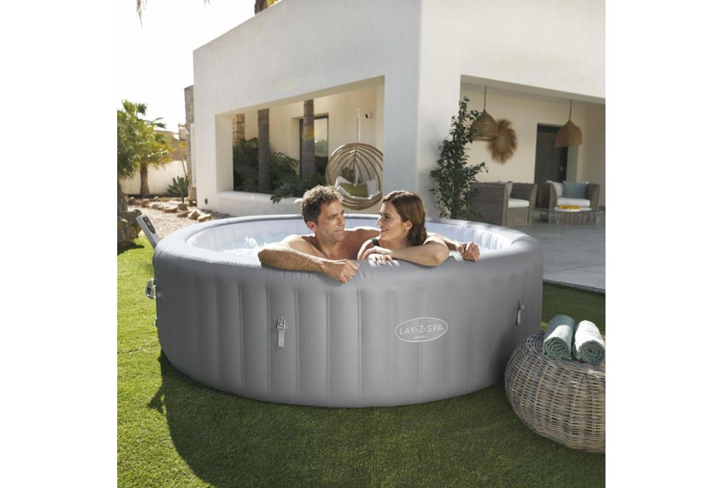 Bestway Lay-Z-Spa Hawaii Smart opblaasbare spa samen