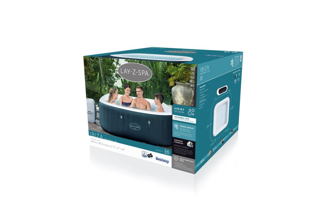 Bestway Lay-Z-Spa Ibiza doos