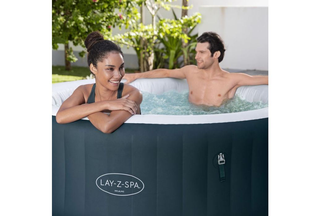 Bestway Lay-Z-Spa Miami EnergySense Airjet opblaasbare spa heerlijk