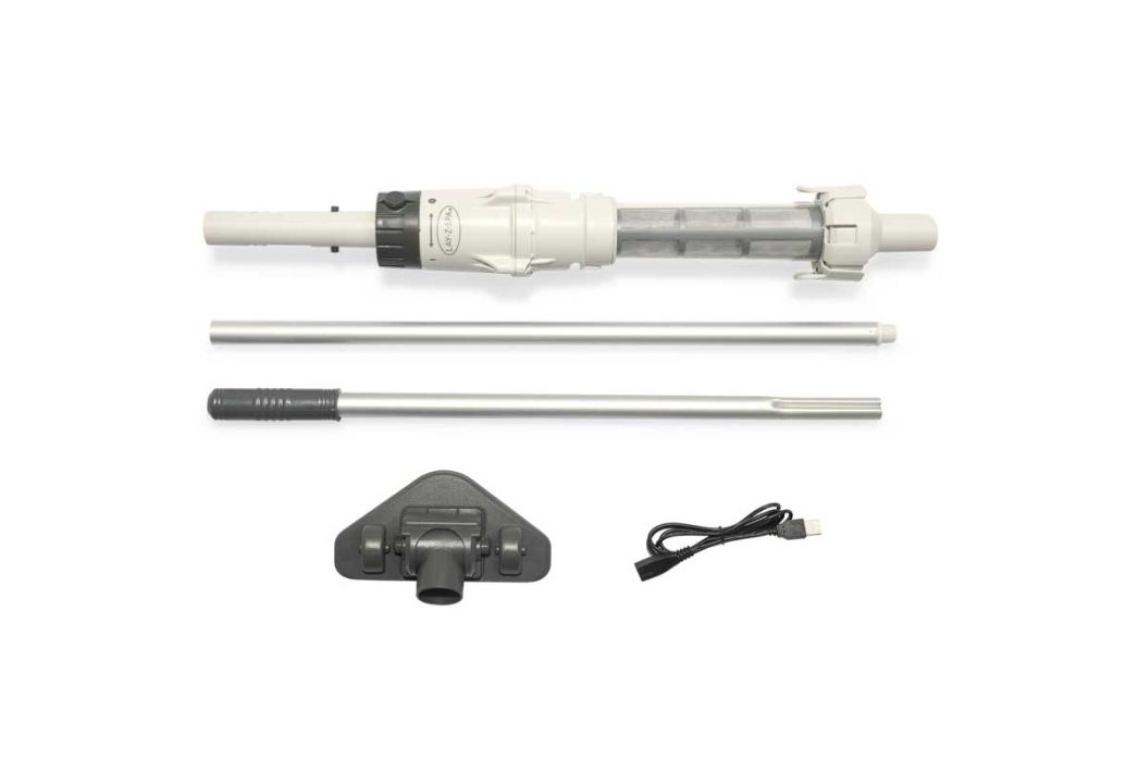 Bestway Lay-Z-spa oplaadbare bodemstofzuiger inhoud doos