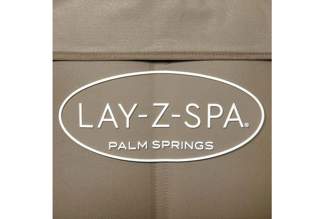 Bestway Lay-Z-Spa Palm Springs wand met logo