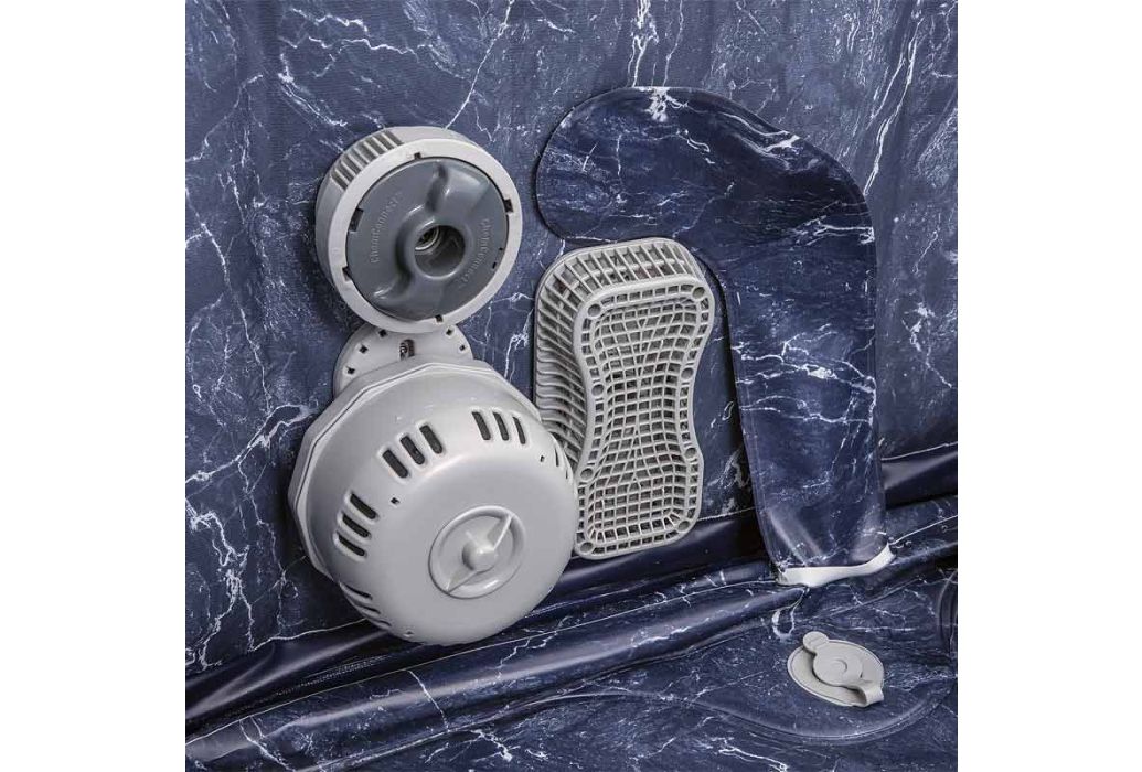 Bestway Lay-Z-Spa San Fransisco Hydrojet Pro interne componenten