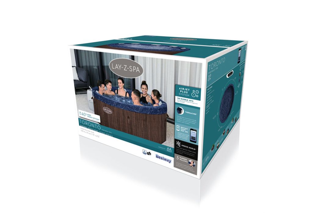 Bestway Lay-Z-Spa Toronto doos