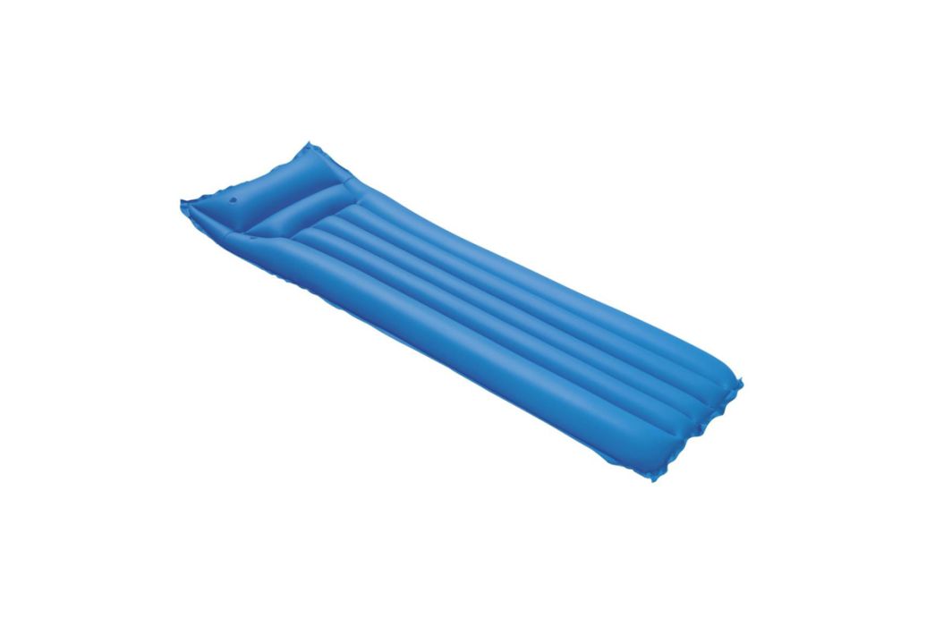 Bestway luchtbed mat Blauw zijkant