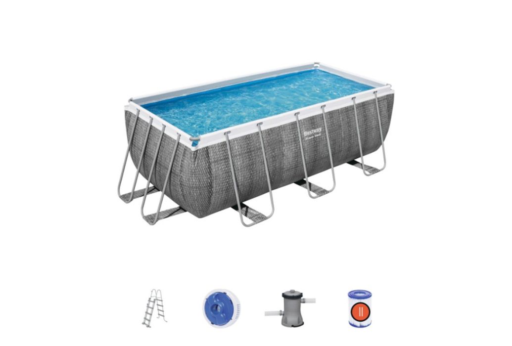 Bestway Power Steel Rotan zwembad 412 x 201 x 122 cm accessoires