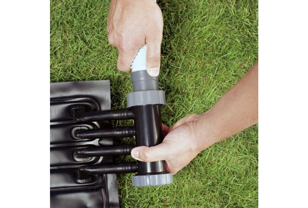 Bestway Solarverwarming Pool Pad slang aansluiten